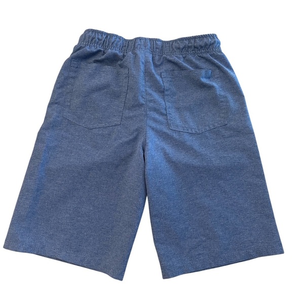 Cat & Jack Target Boys Drawstring Elastic Waist Flat Shorts Boys L 12/14 - Picture 2 of 6